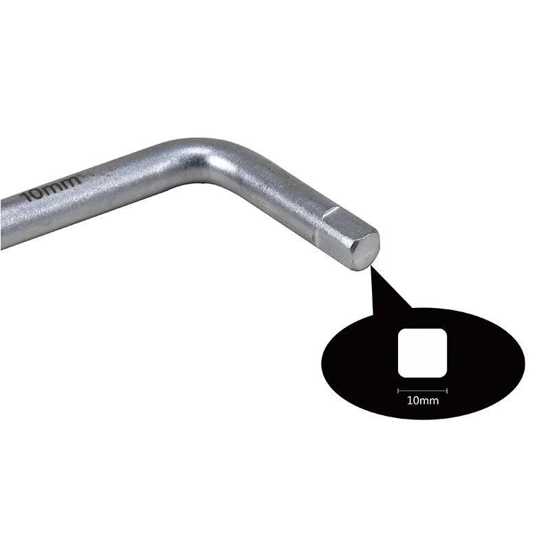 🔧 Clé de Vidange Moteur Renault – Embout Carré – Alu 🛢️