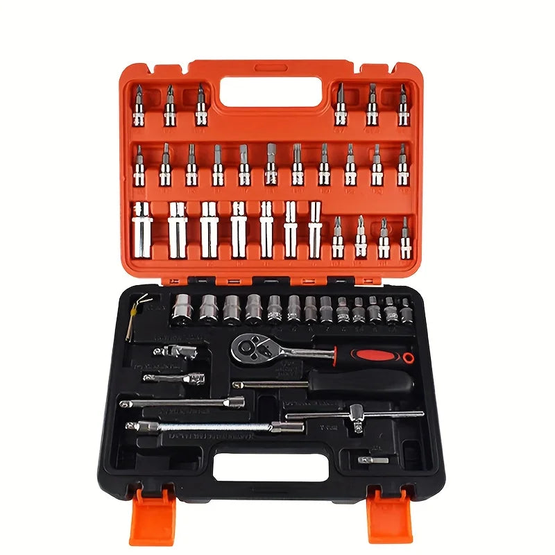 🧰 Mallette d’Outils Mécanique Complète – Pro & Bricolage 🔧🚗