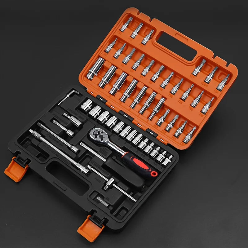 🧰 Mallette d’Outils Mécanique Complète – Pro & Bricolage 🔧🚗