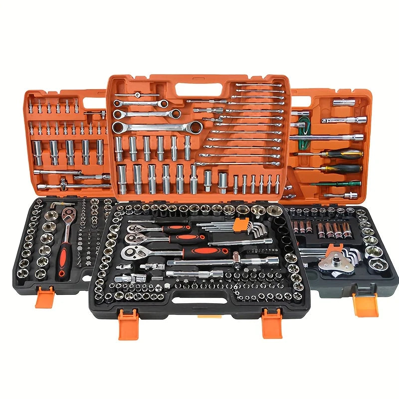 🧰 Mallette d’Outils Mécanique Complète – Pro & Bricolage 🔧🚗