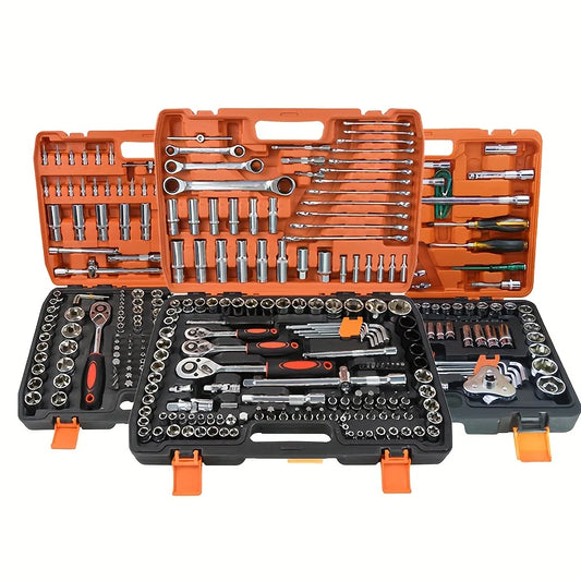 🧰 Mallette d’Outils Mécanique Complète – Pro & Bricolage 🔧🚗